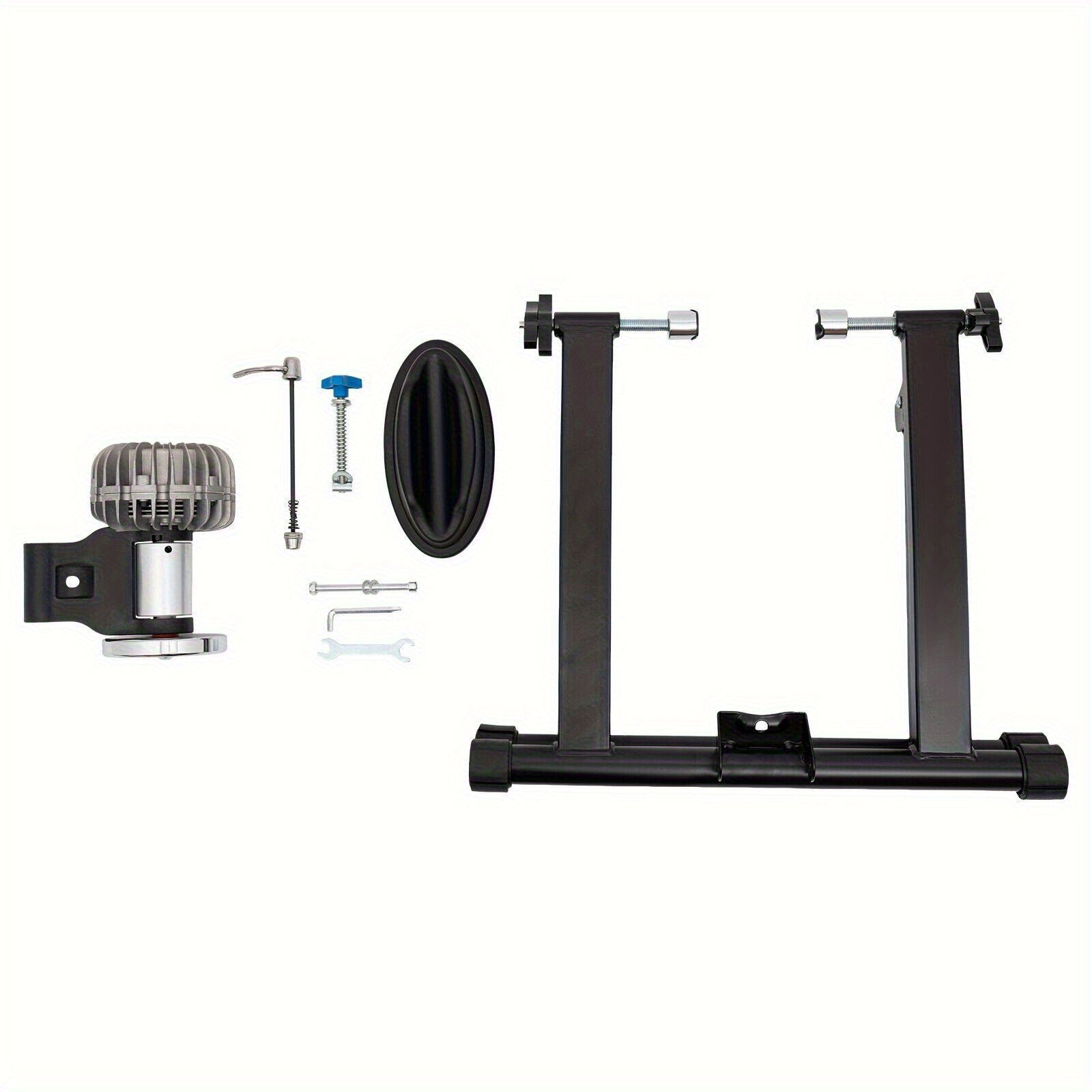 Black Mountain Bike for All 8 Scenes and 7 Festivals - Magnetic Disc Design, Foldable M-Frame Frame, 26-inch Wheel Diameter, 25.98-29.13inch Size, Lightweight and Durable, Suitable for Commuting, Cycling, and Racing