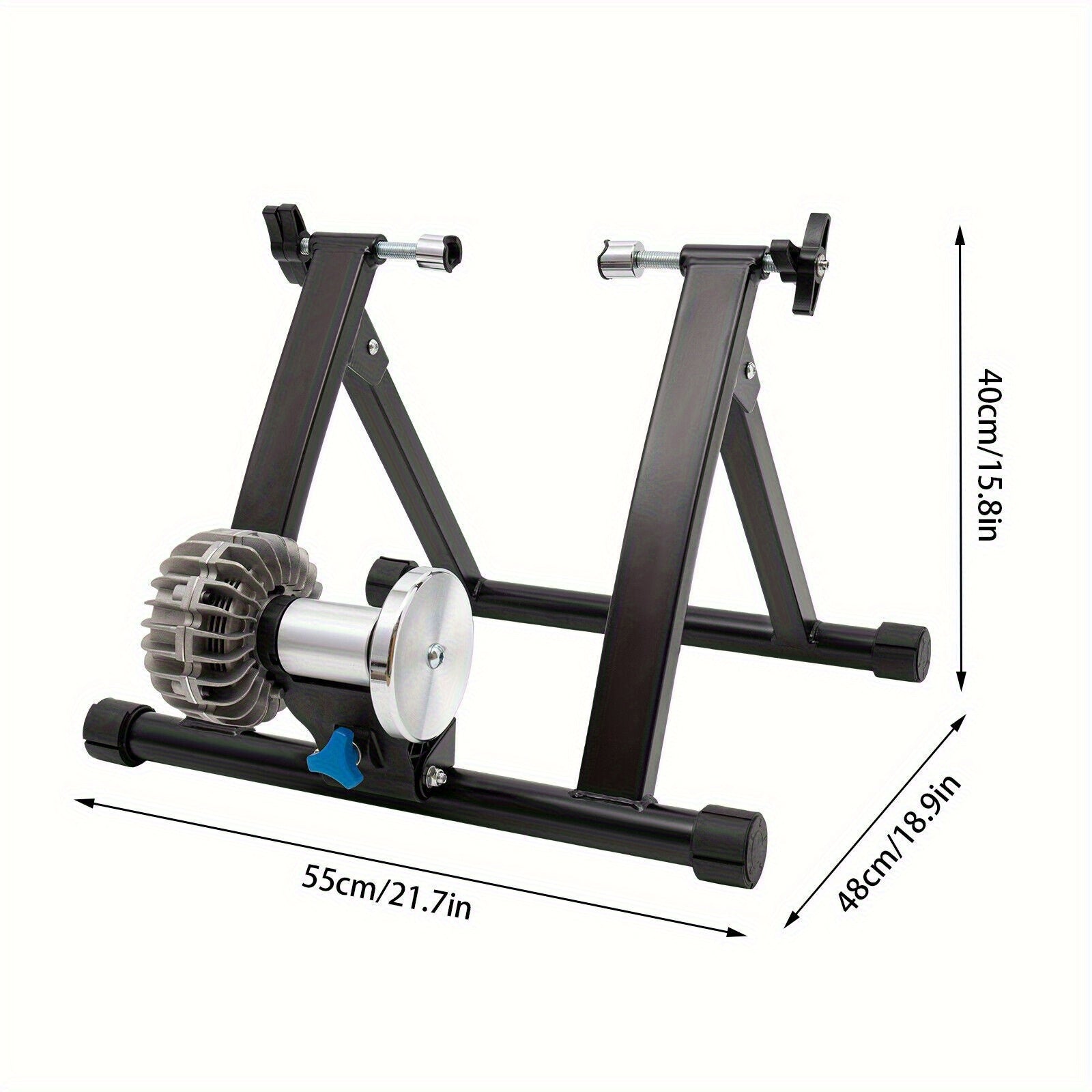 Black Mountain Bike for All 8 Scenes and 7 Festivals - Magnetic Disc Design, Foldable M-Frame Frame, 26-inch Wheel Diameter, 25.98-29.13inch Size, Lightweight and Durable, Suitable for Commuting, Cycling, and Racing