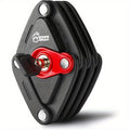 Folding Bike Lock with 2 Keys Anti Theft Strong Security Bicycle Locks Anti Drill Pick Cylinder Foldable Bike Lock with Mounting Bracket 2.8ft 1.4lb