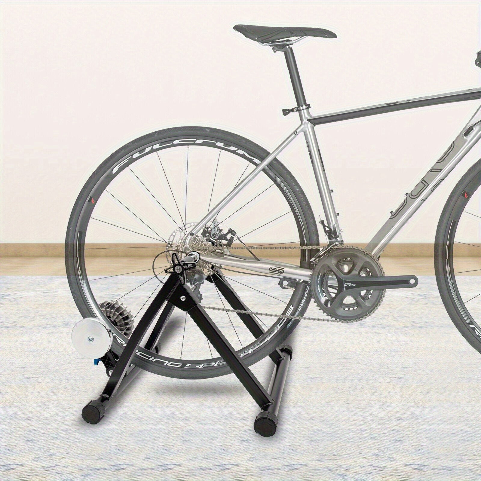 Black Mountain Bike for All 13 Scenes and 8 Festivals - Magnetic Disc Design, Foldable M-Frame Frame, 26-inch Wheel Diameter, 25.98-29.13inch Size, Lightweight and Durable, Suitable for Commuting, Cycling, and Racing