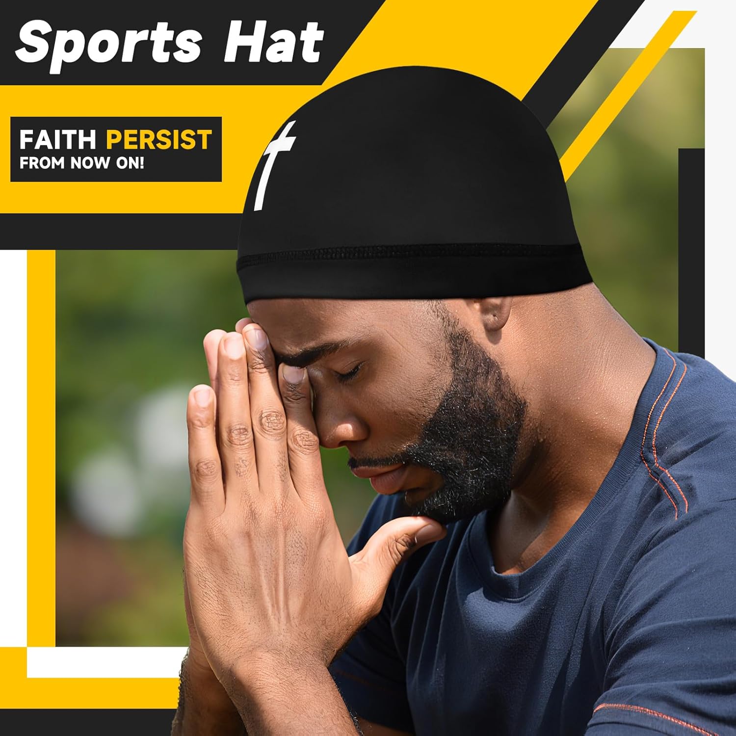 Haysandy 6 Pcs Cooling Skull Cap Motorcycle Helmet Liner Men Women Sweat Wicking Beanie Bicycle Running Cap Head Wrap