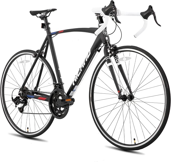 700C Road Bike, 14 Speeds Sport Bike, Light Weight Aluminum Frame, Racing Bike for Men Women Adult Bicycle