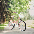 COSTWAY Babyjoy 18" Kids Bike Toddlers Freestyle Adjustable Bicycle w/ Training Wheels