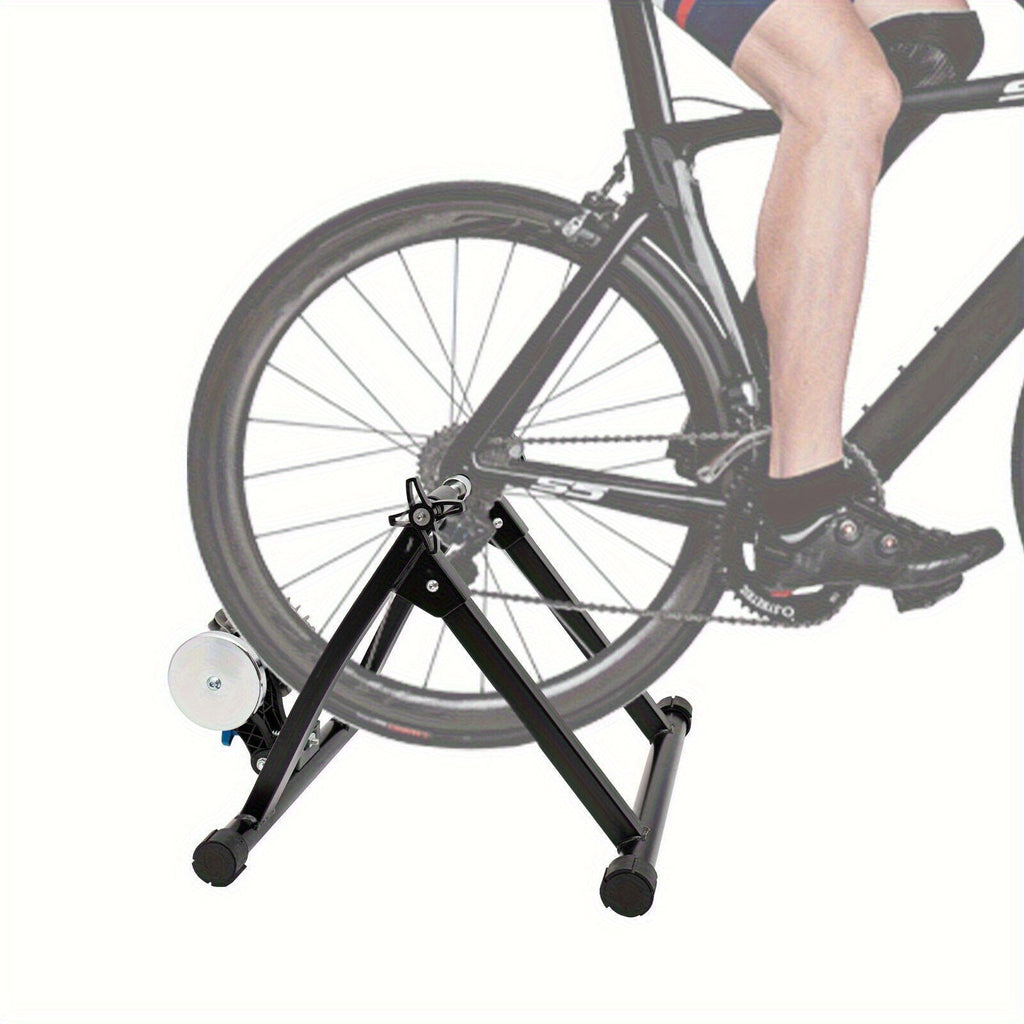 Black Mountain Bike for All 13 Scenes and 8 Festivals - Magnetic Disc Design, Foldable M-Frame Frame, 26-inch Wheel Diameter, 25.98-29.13inch Size, Lightweight and Durable, Suitable for Commuting, Cycling, and Racing