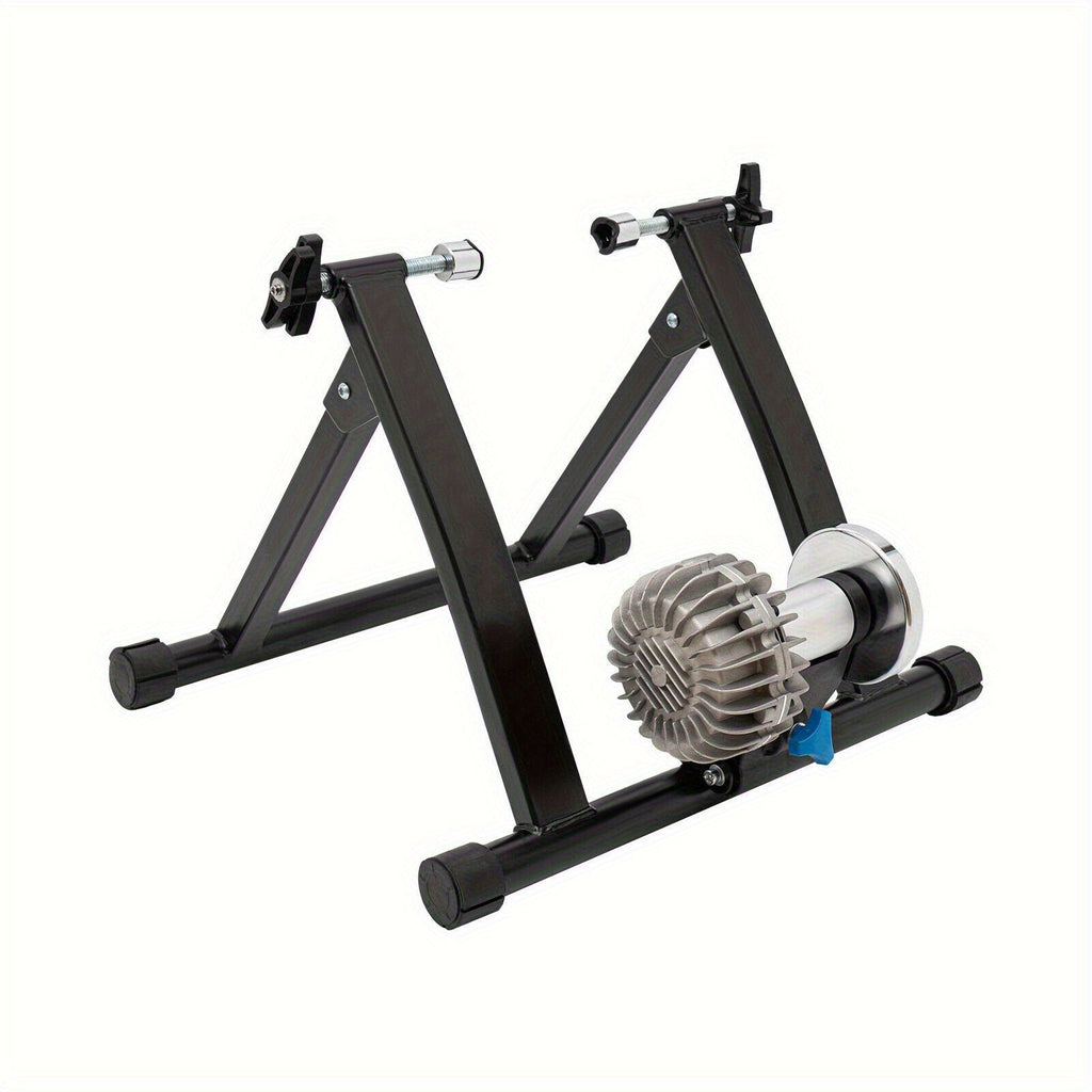 Black Mountain Bike for All 8 Scenes and 7 Festivals - Magnetic Disc Design, Foldable M-Frame Frame, 26-inch Wheel Diameter, 25.98-29.13inch Size, Lightweight and Durable, Suitable for Commuting, Cycling, and Racing