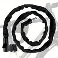 Lock Bike Bike Chain Bike Lock Cycle Lock Heavy Duty Bike Lid Stainless Steel Anti Saw Chain Lock Black 1.1m 43.31inch